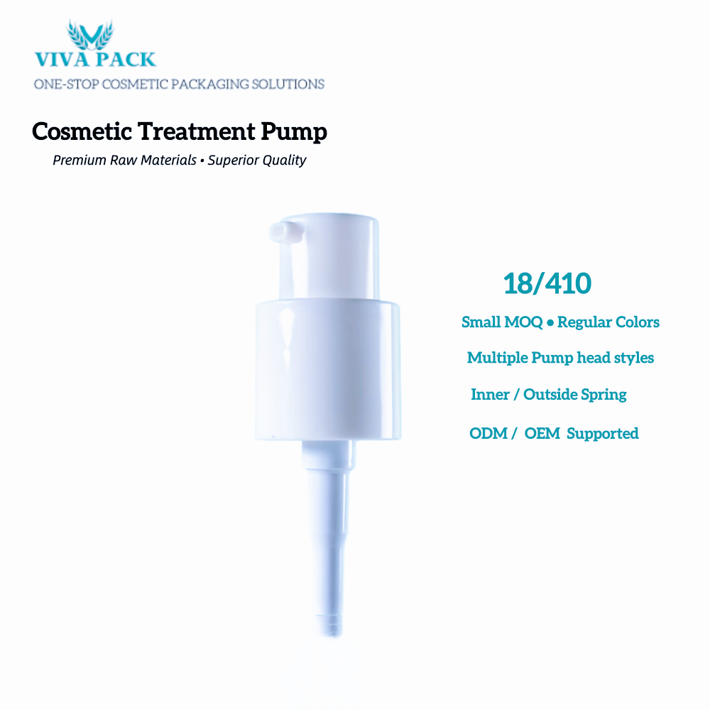 Treatment pumps | costmetic packaging | VIVA PACK