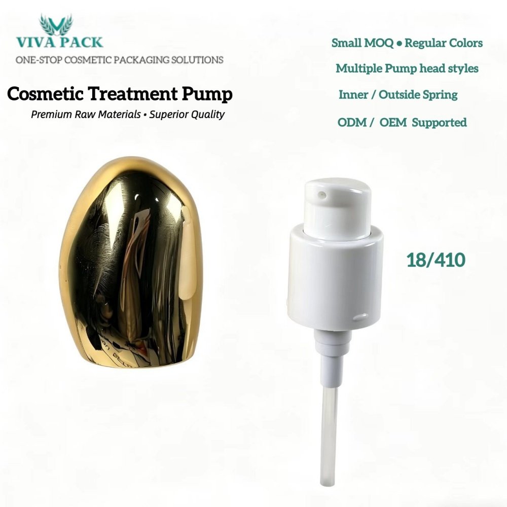 Treatment pumps | costmetic packaging | VIVA PACK