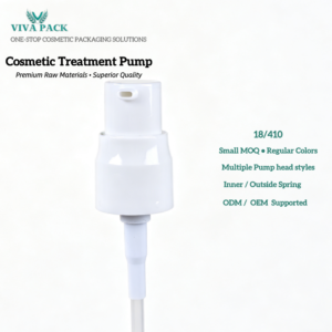 Treatment pumps | costmetic packaging | VIVA PACK