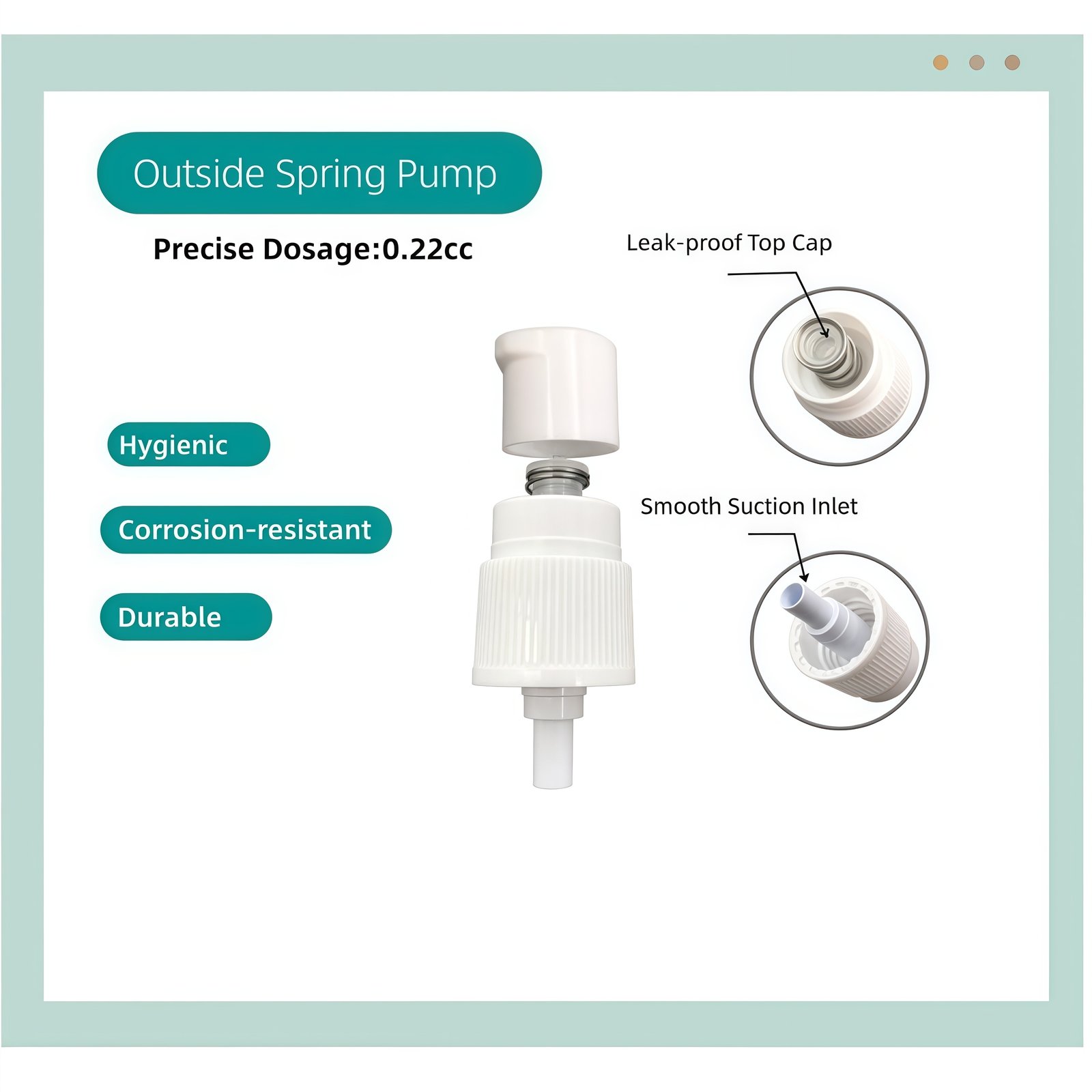 Cosmetic packaging product image